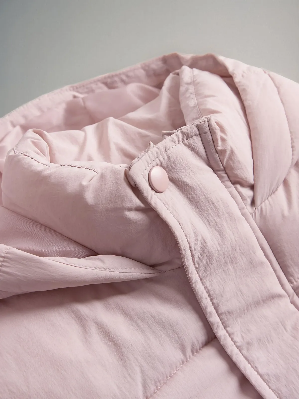 Комплект довгих стьобаних пальт для дівчат THE SET, 2 шт, фото №7