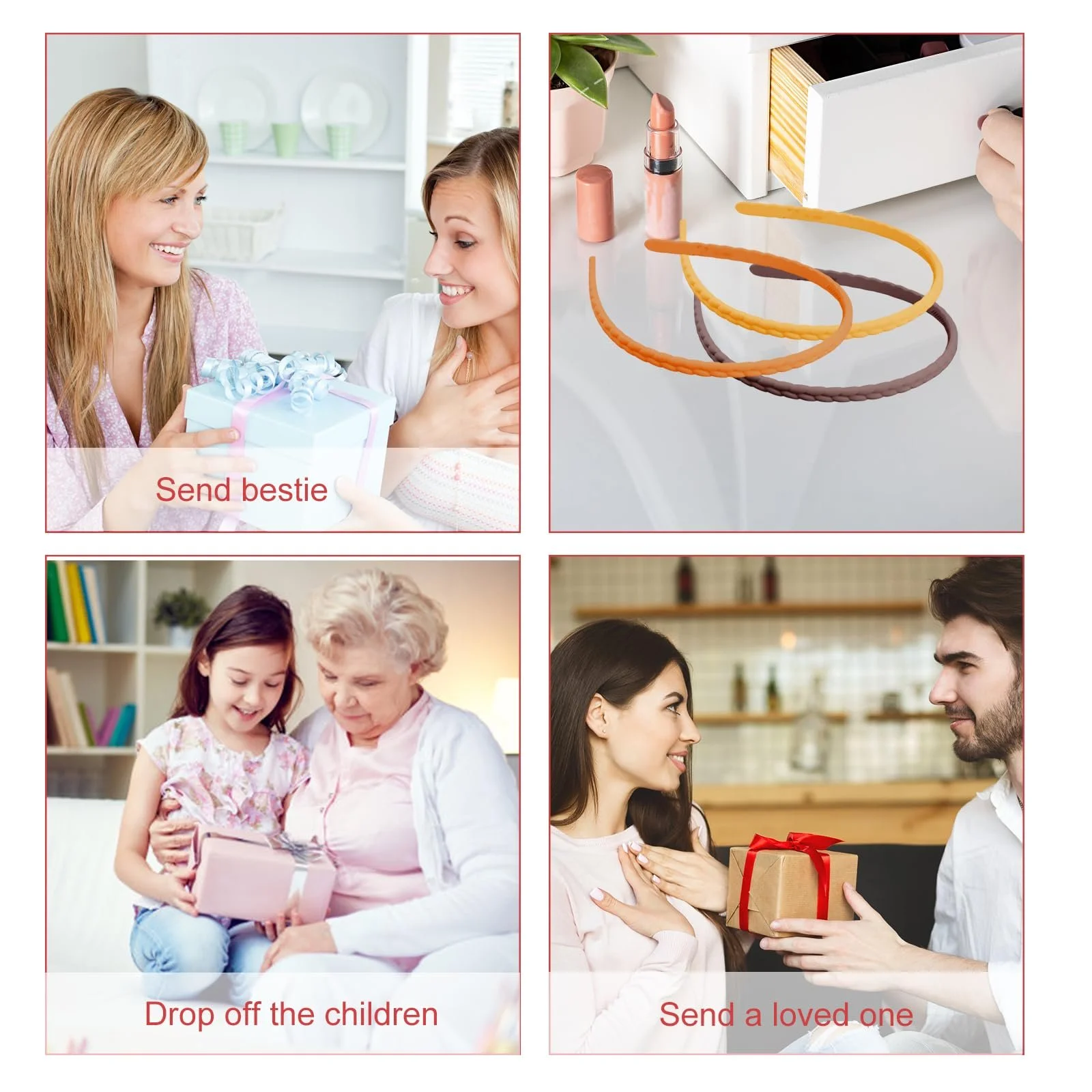 Жіночий обруч Плетений, фото №4