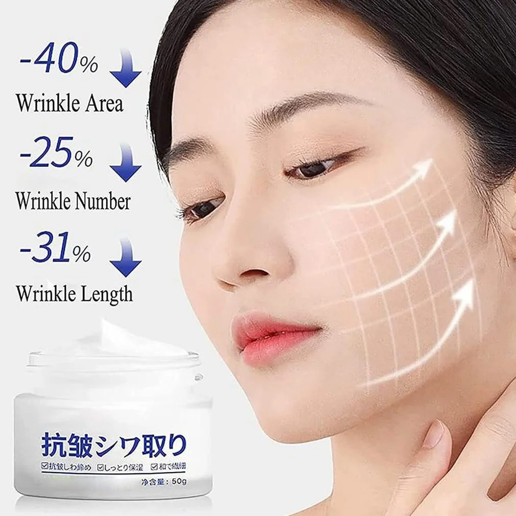 Крем для лица Zhongxia Japanese 28-Day Anti-Wrinkle омолаживающий с коллагеном, 2 шт., фото №3 Крем для лица Zhongxia Japanese 28-Day Anti-Wrinkle омолаживающий с коллагеном, 2 шт., фото №3