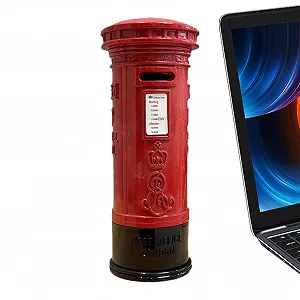 Скарбничка British Red Mailbox металева ретро - Фото 1