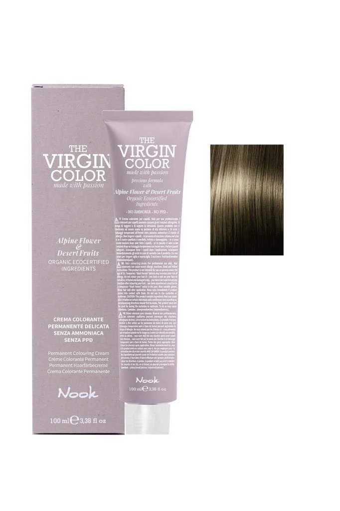 Фарба для волосся Nook Virgin Colour 7.0 Блонд 100 мл, фото №1 Фарба для волосся Nook Virgin Colour 7.0 Блонд 100 мл, фото №1