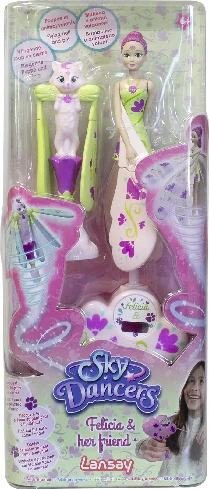Лялька Lansay Sky Dancers Felicia & Son Cat Від 6 років, фото №2 Лялька Lansay Sky Dancers Felicia & Son Cat Від 6 років, фото №2