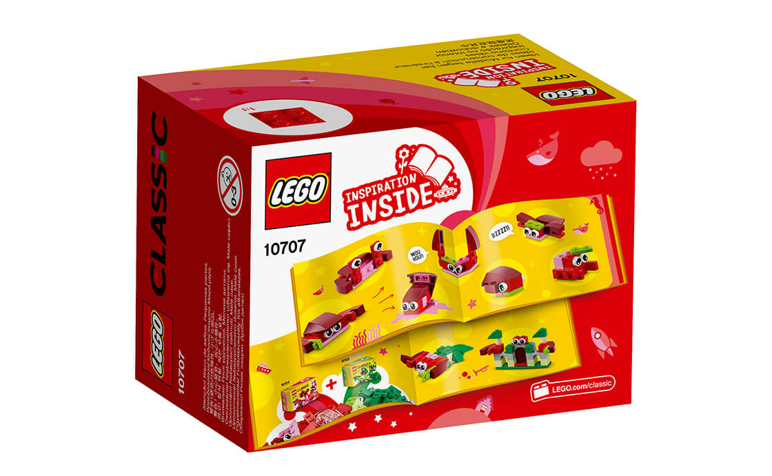Конструктор Лего LEGO Classic Красная творческая коробка (10707), фото №2