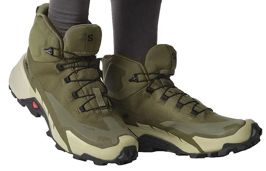 Кроссовки Salomon Cross Hike Mid GTX 2 Gore-Tex Olive размер 42.5, фото №3