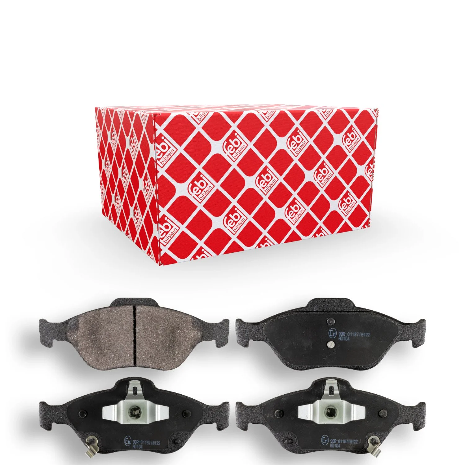 Комплект гальмівних колодок, дискове гальмо FEBI BILSTEIN 116267 для DAIHATSU TOYOTA, фото №1