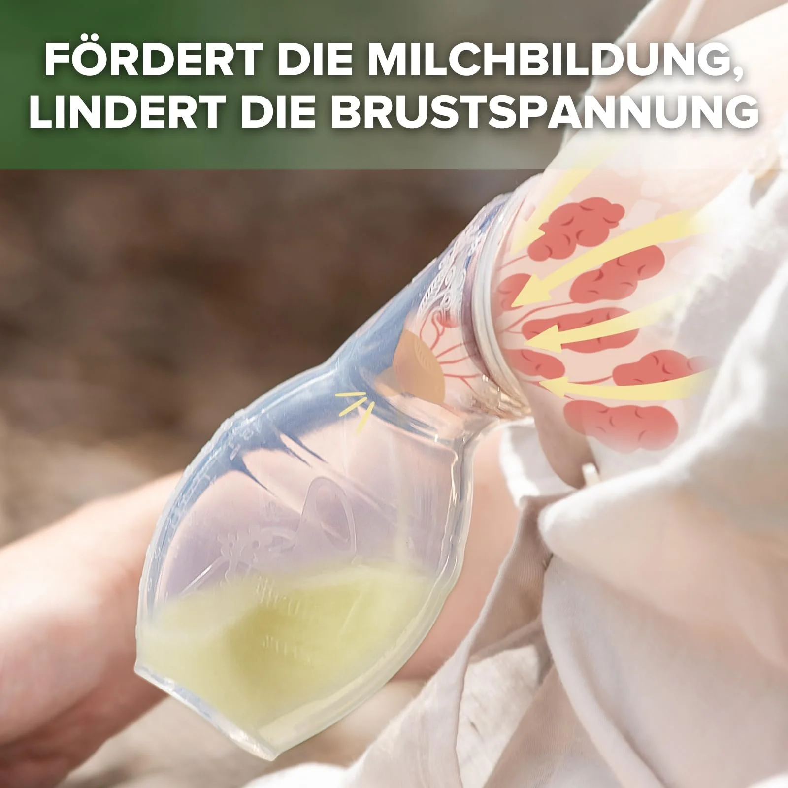 Ручной Молокоотсос haakaa Silicone 100 мл Прозрачный, фото №5 Ручной Молокоотсос haakaa Silicone 100 мл Прозрачный, фото №5