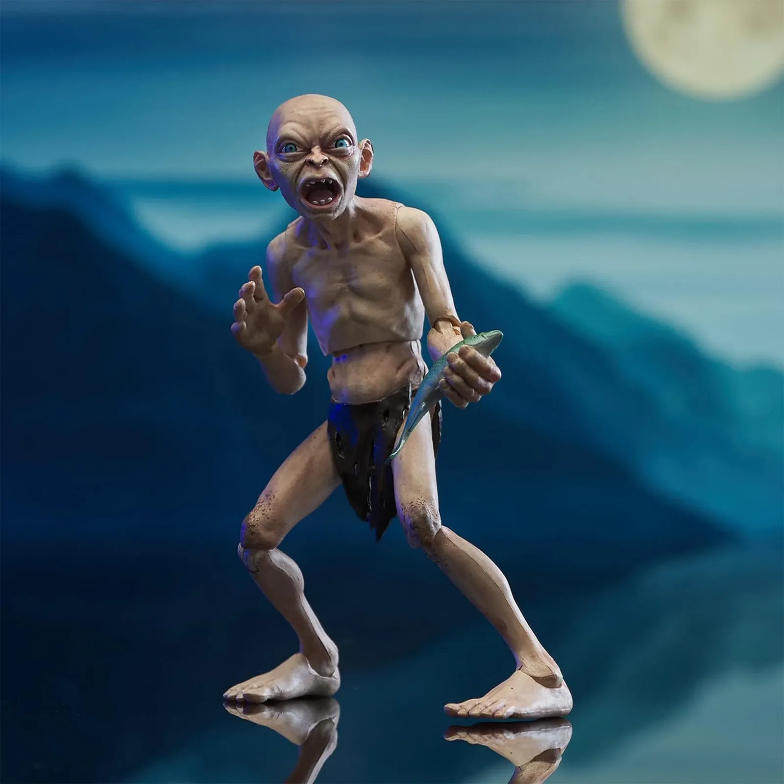 Фігурка Diamond Select Toys Lord Of The Rings Deluxe Gollum Original S.W.A.T. RXZER23 журавлинна, фото №6
