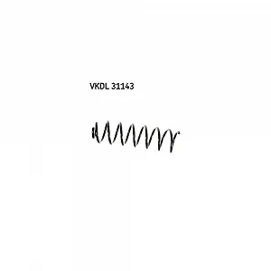 Пружина підвіски SKF VKDL 31143 для AUDI, задня вісь - Фото 1