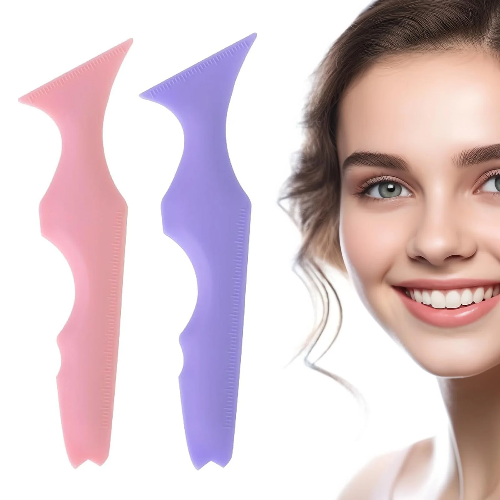 Набір з 2 трафаретів для підводки ChAusa, силіконові, фото №1 Набір з 2 трафаретів для підводки ChAusa, силіконові, фото №1