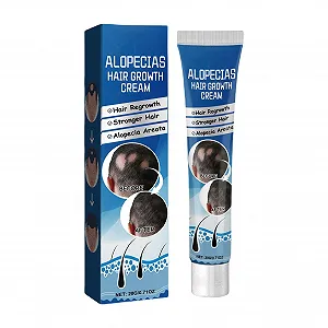 Крем для роста волос Mimoqk, 20 г, натуральный крем для утолщения волос, легкая увлажняющая паста, питательная формула, уход за красотой для мужчин и женщин, поддержка кожи головы, средство для укладки - Фото 1