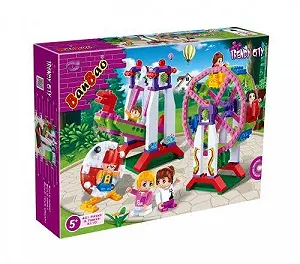 Конструктор Парк аттракционов 401 эл - Фото 1