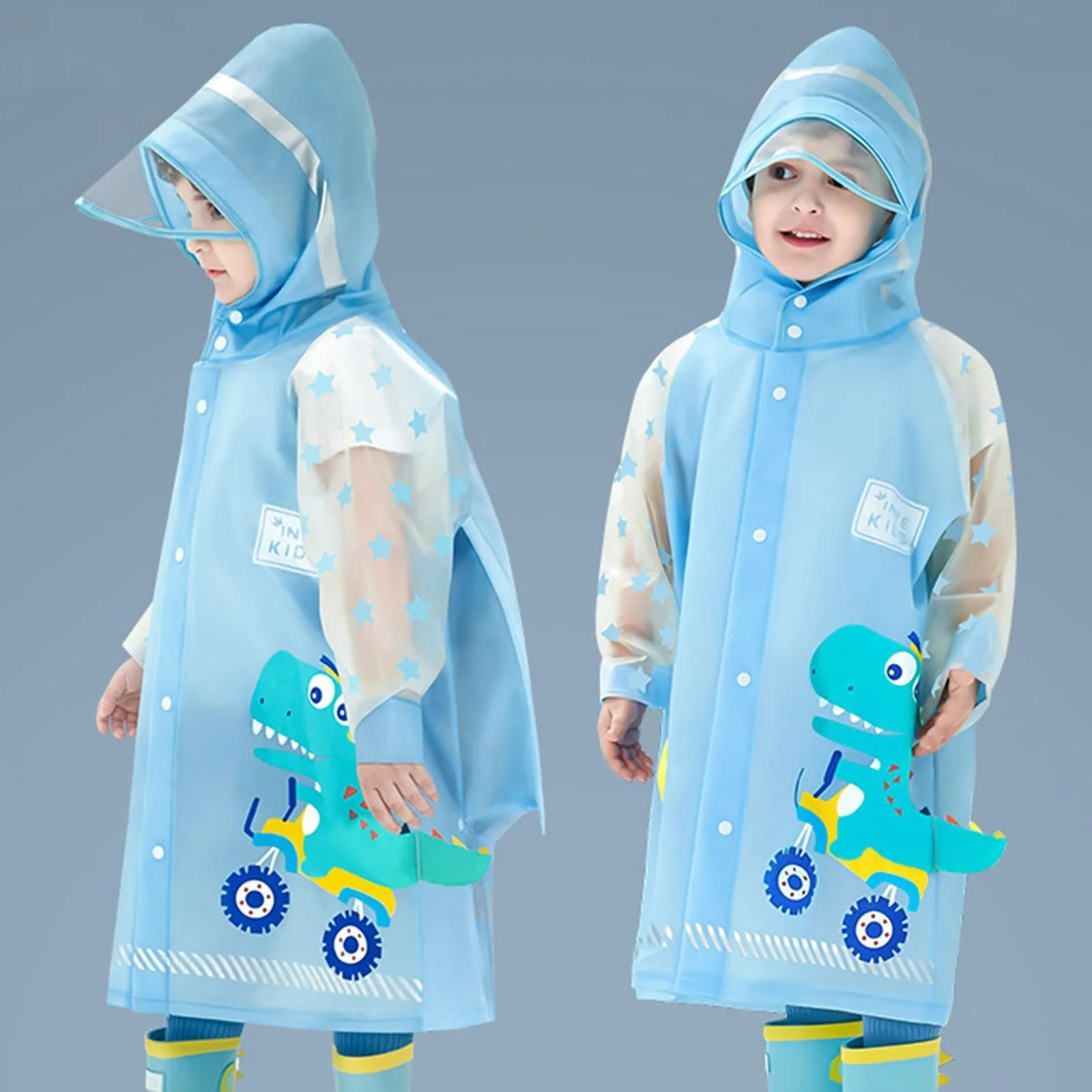 Дитячий дощовик GXYANiaoy Легкий дощовий плащ, фото №3 Дитячий дощовик GXYANiaoy Легкий дощовий плащ, фото №3