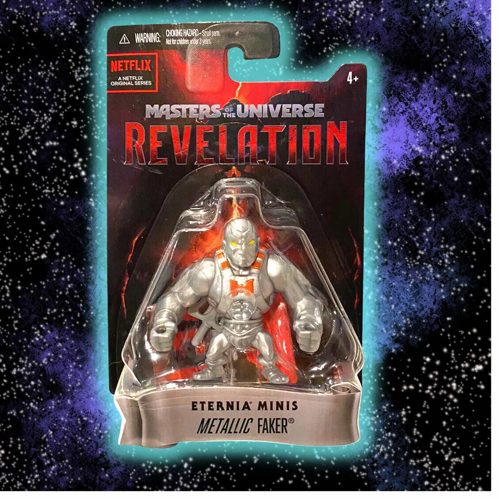 Ігрова фігурка Eternia Minis Story Starters Faker Evil Robot of Skeleton Gate Masters of the Universe Revelation 4+, фото №2