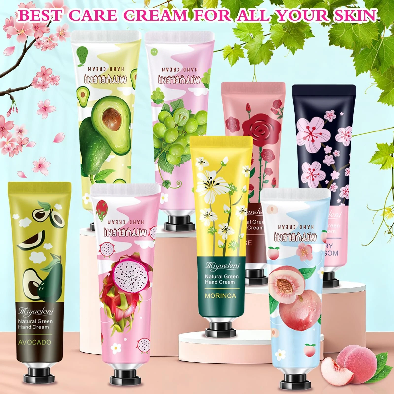 Набір міні-кремів для рук 20 шт, міні-набір, фото №6 Набір міні-кремів для рук 20 шт, міні-набір, фото №6