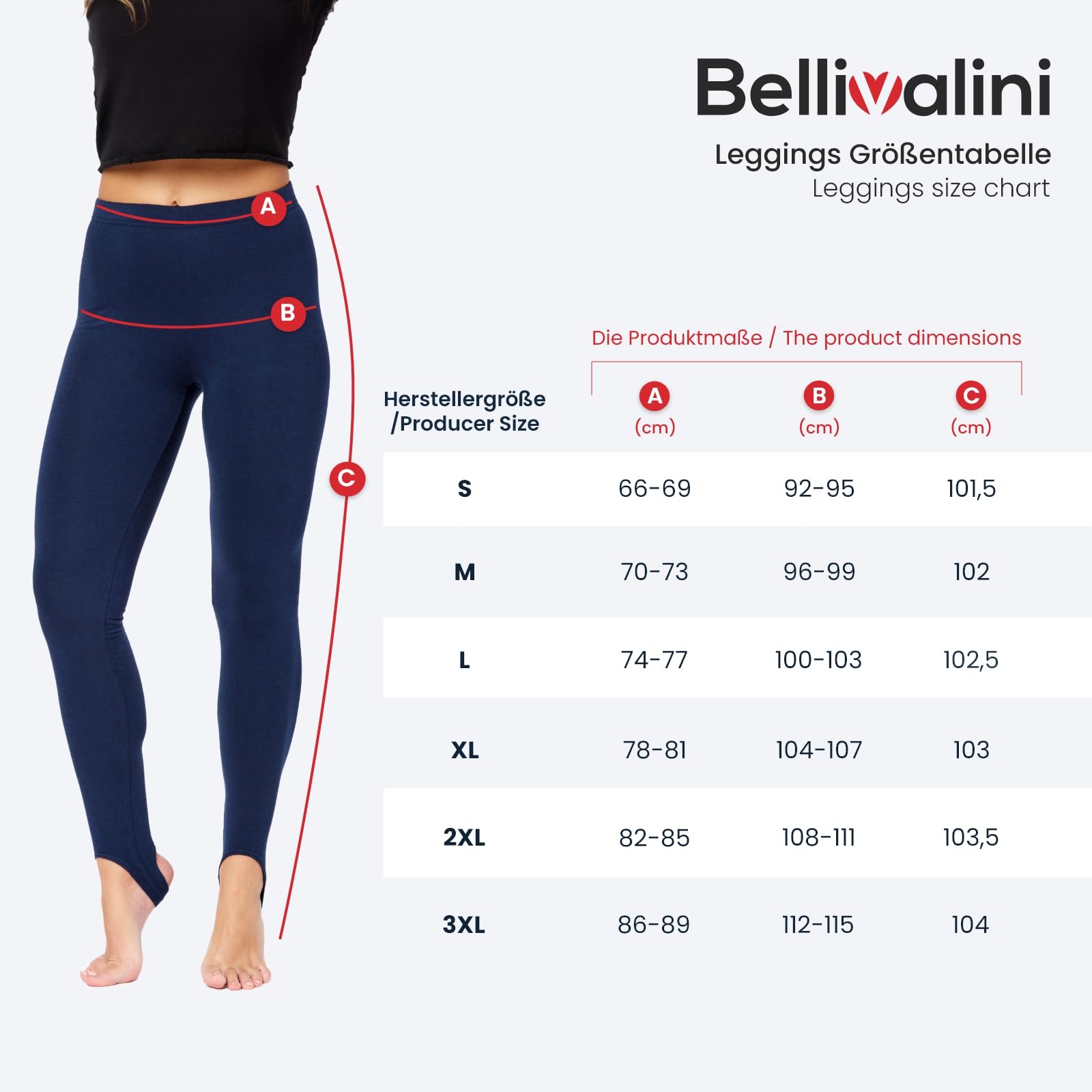 Термолеггинсы Bellivalini с петлейДля ногДля зимы, утепленные BLV50-321, фото №7