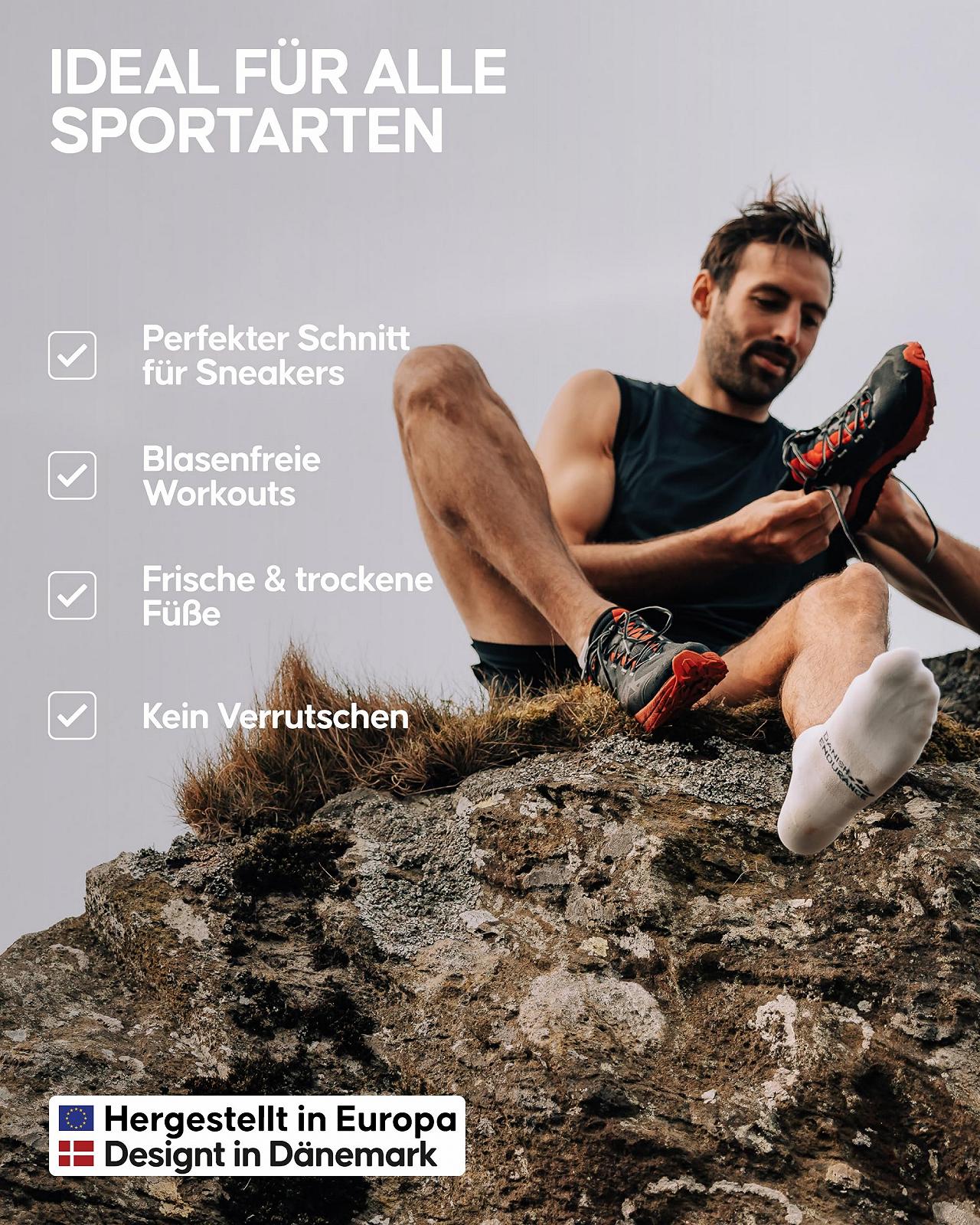 Носки для бега DANISH ENDURANCE Короткие Спортивные Тренировочные Дышащие Легкая Компрессия Унисекс 5 пар, фото №3 Носки для бега DANISH ENDURANCE Короткие Спортивные Тренировочные Дышащие Легкая Компрессия Унисекс 5 пар, фото №3