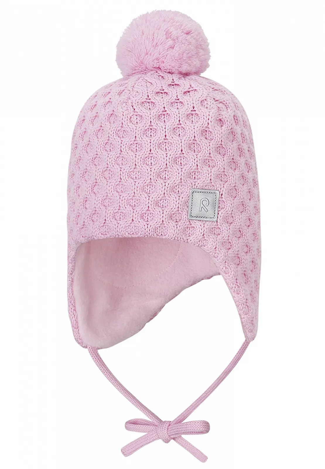 Шапка Reima Nunavut Рожевий 46, Блідо-рожевий, фото №1