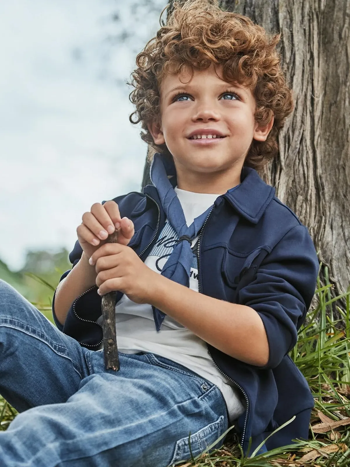 Куртка Mayoral Interlock Синій, фото №4