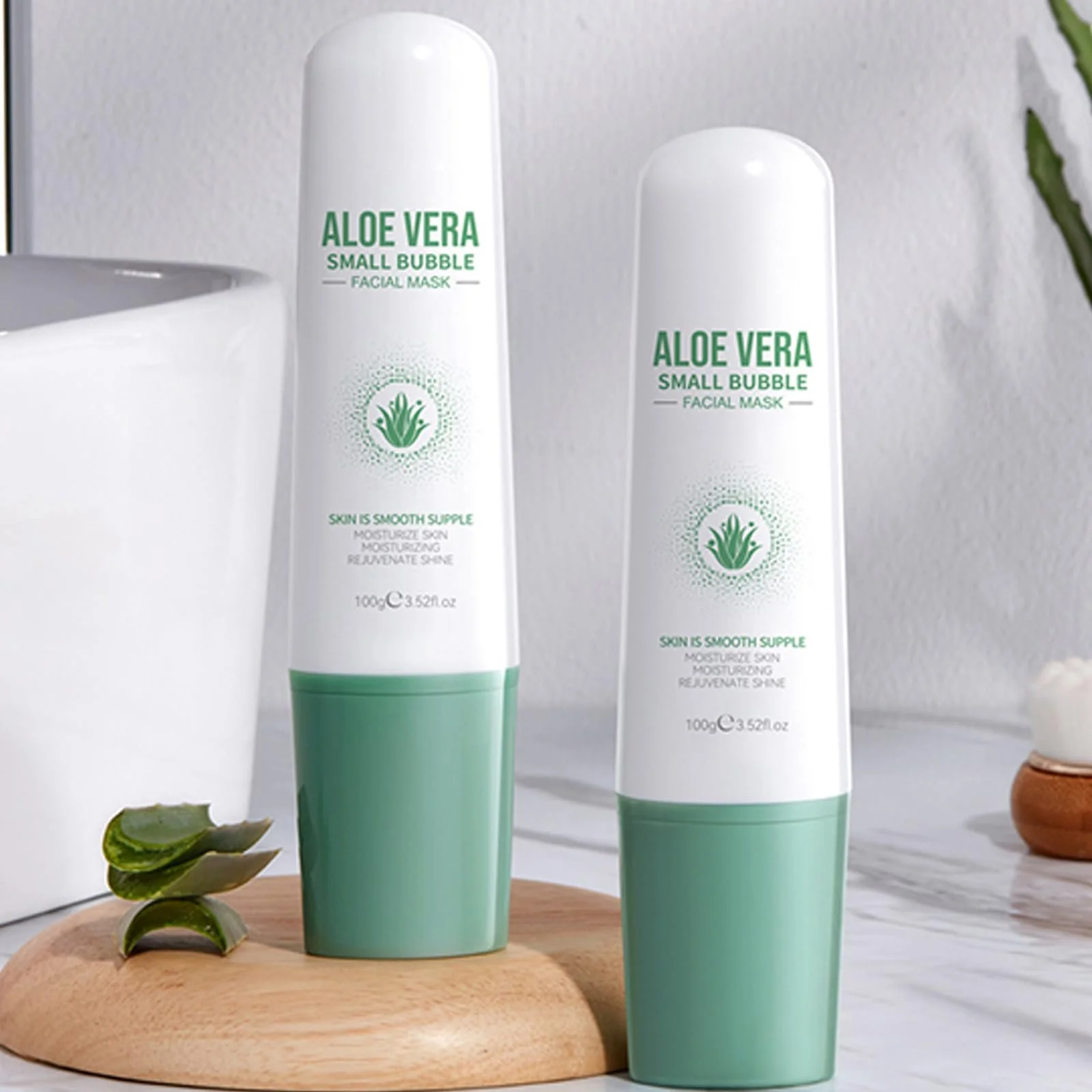 Маска для обличчя Aloe Vera Schaebens Зволожуюча, проти чорних цяток та прищів, фото №6 Маска для обличчя Aloe Vera Schaebens Зволожуюча, проти чорних цяток та прищів, фото №6