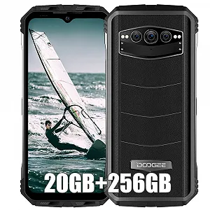 Смартфон DOOGEE S100 (2023) Helio G99 20/256GB 10800mAh 108MP 6.58" NFC Black - Фото 1