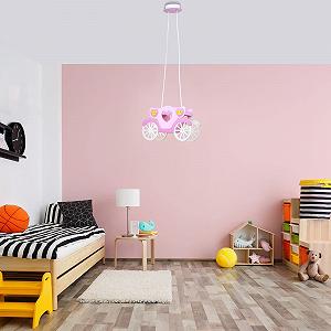 Светильник Потолочный bmf-versand® Белый Розовый Карета 2-лампы E27 цена на synthetic.ua - Фото 1 Светильник Потолочный bmf-versand® Белый Розовый Карета 2-лампы E27 synthetic.ua - Фото 1