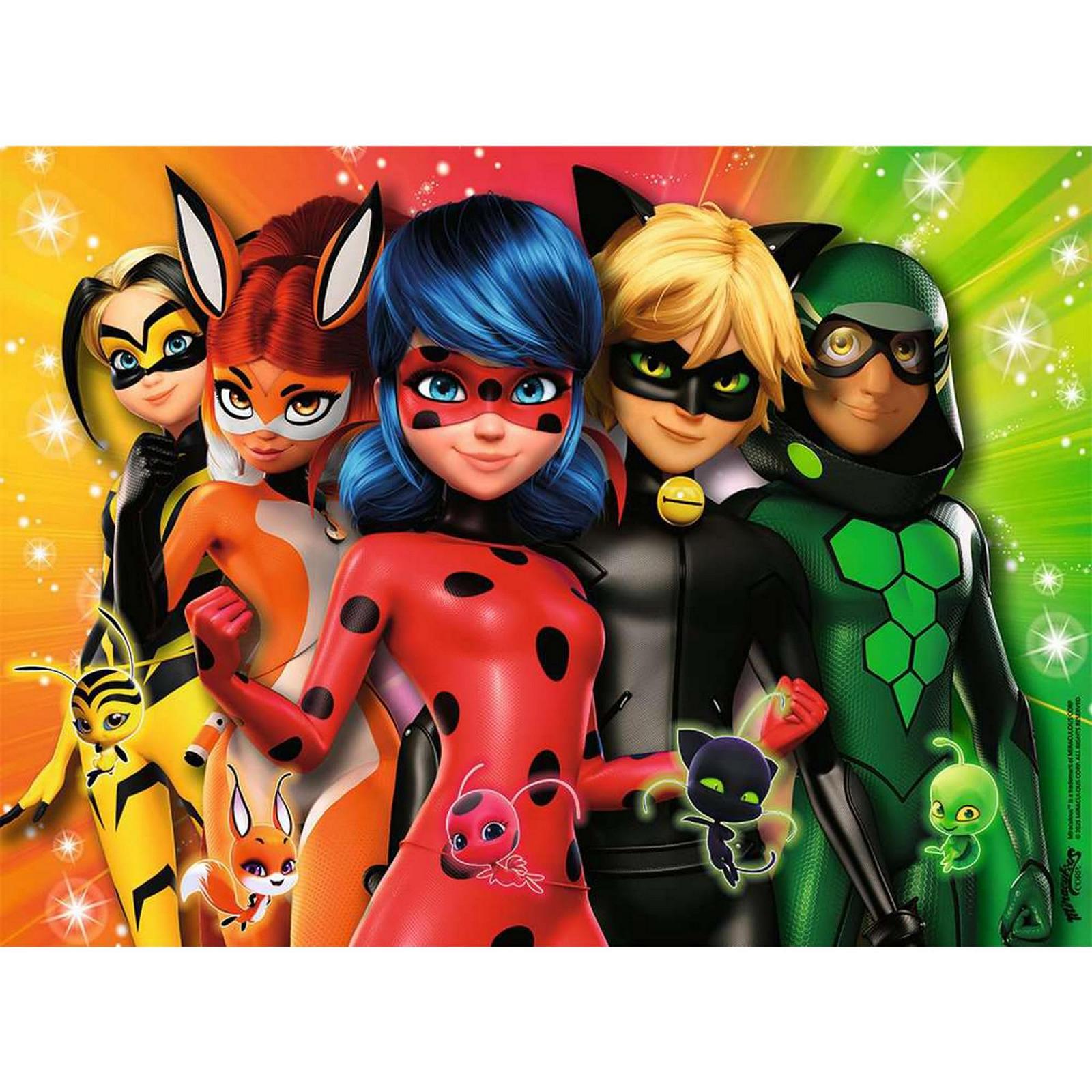 Дитячий пазл Ravensburger Ladybug en Mission 100 XXL елементів, фото №2