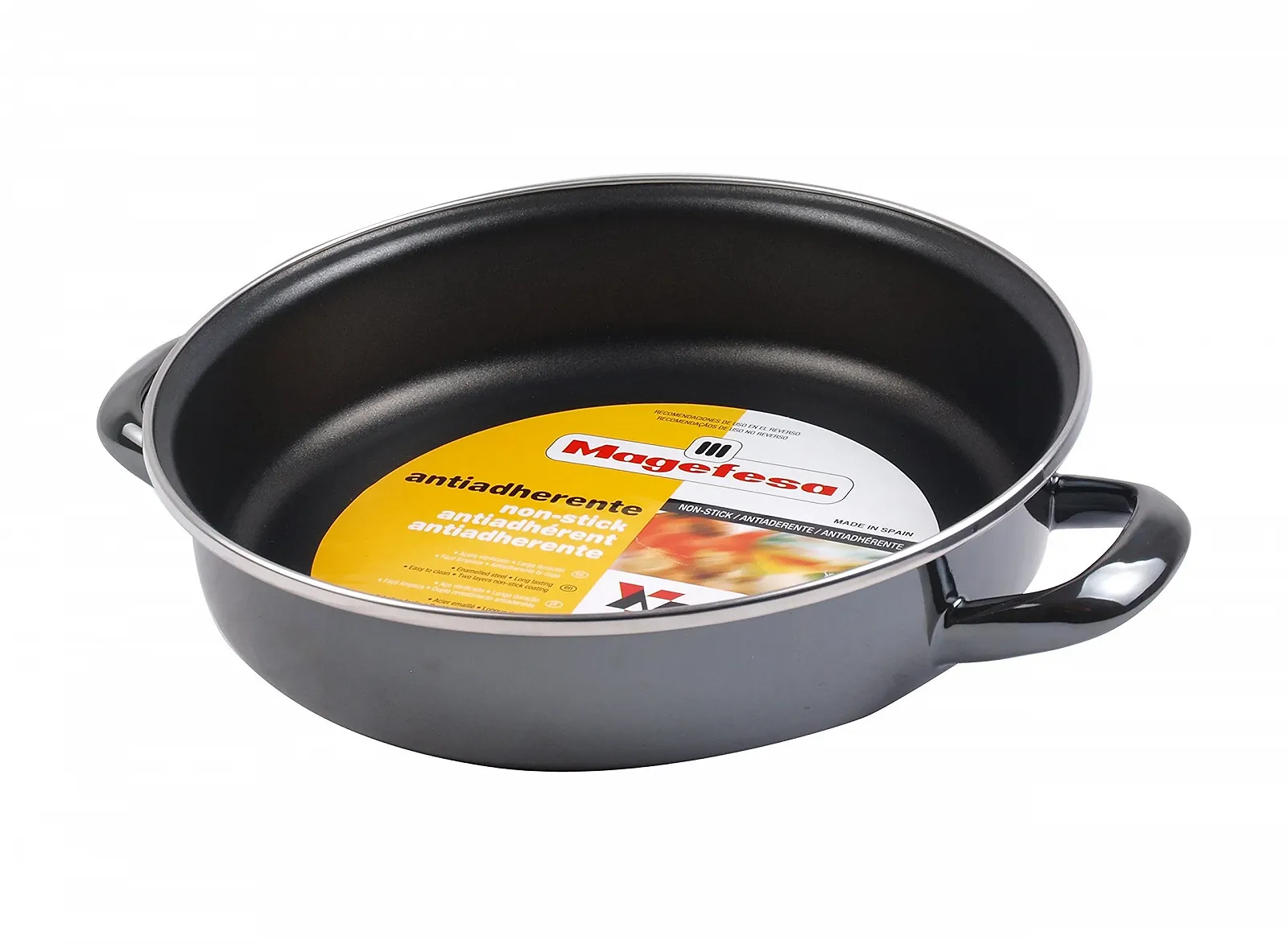 Пирог Megafesa Glass 24 см черный, фото №1 Пирог Megafesa Glass 24 см черный, фото №1