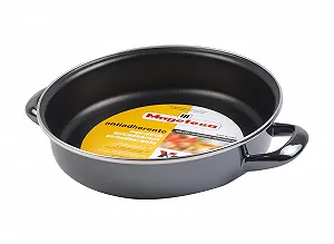 Пирог Megafesa Glass 24 см черный - Фото 1