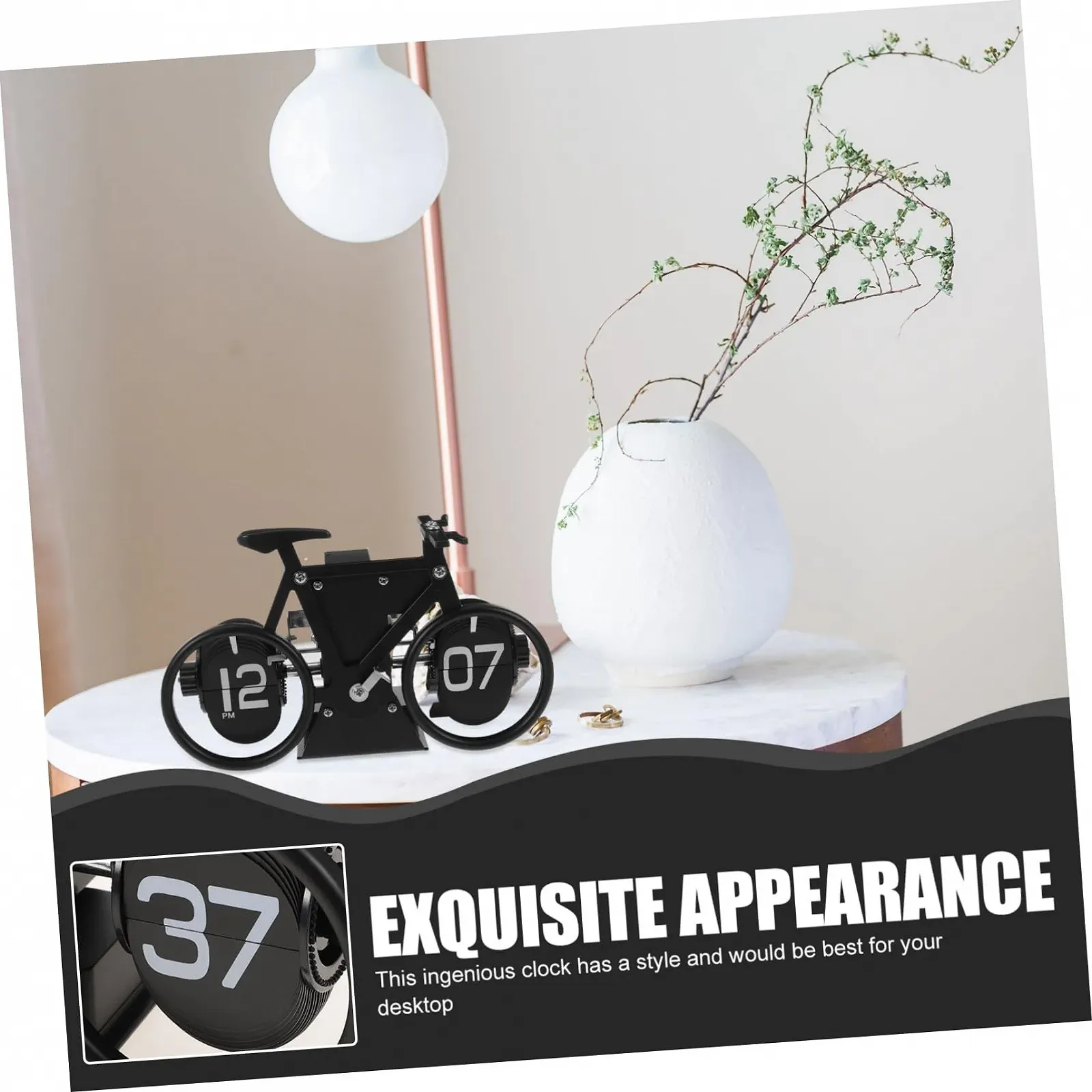 Перекидний годинник FUNOMOCYA Вінтажний Чорний Ретро Антикварний Механічний, фото №9 Перекидний годинник FUNOMOCYA Вінтажний Чорний Ретро Антикварний Механічний, фото №9