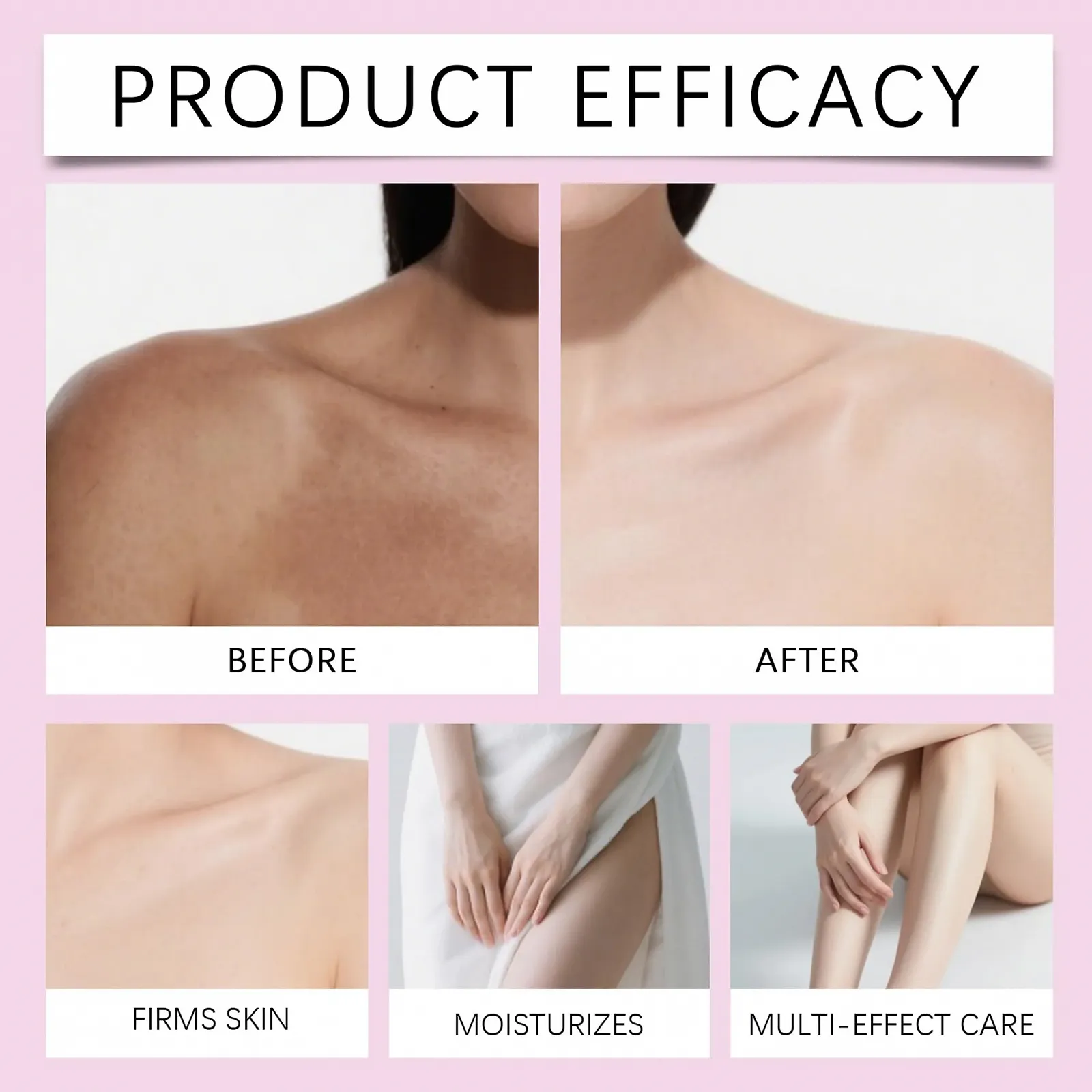 Крем для тела Lift Укрепляющий для тела, Свежий аромат, Глубокое увлажнение и разглаживание, Увлажняет (Розовый), фото №4