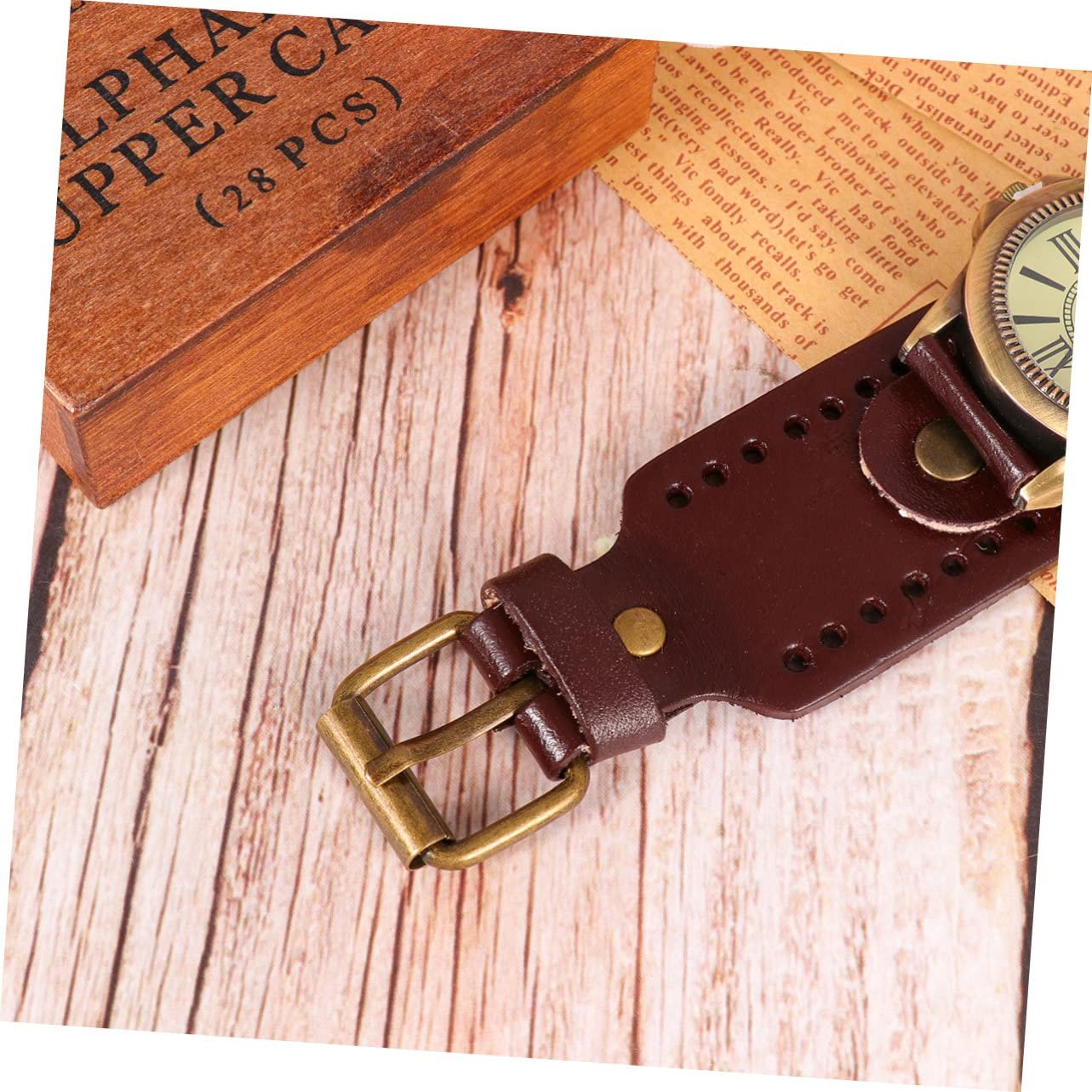 Часы PartyKindom Антикварные Ретро Женские Кожаные, фото №8