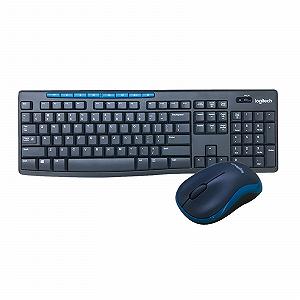 Беспроводной комплект мыши и клавиатуры Logitech Wireless Combo MK275 / USB 2.4 ГГц / 10 метров / Черный (920-008535) - Фото 1