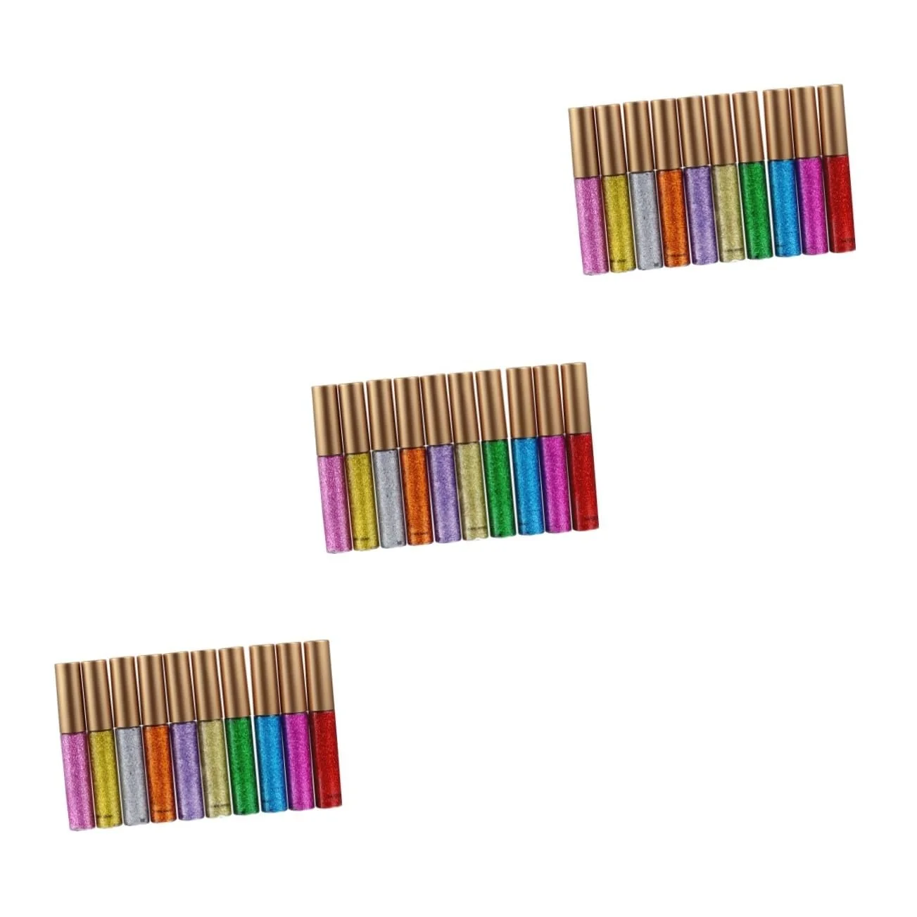 Рідка Підводка для очей FRCOLOR Блискітки, фото №1