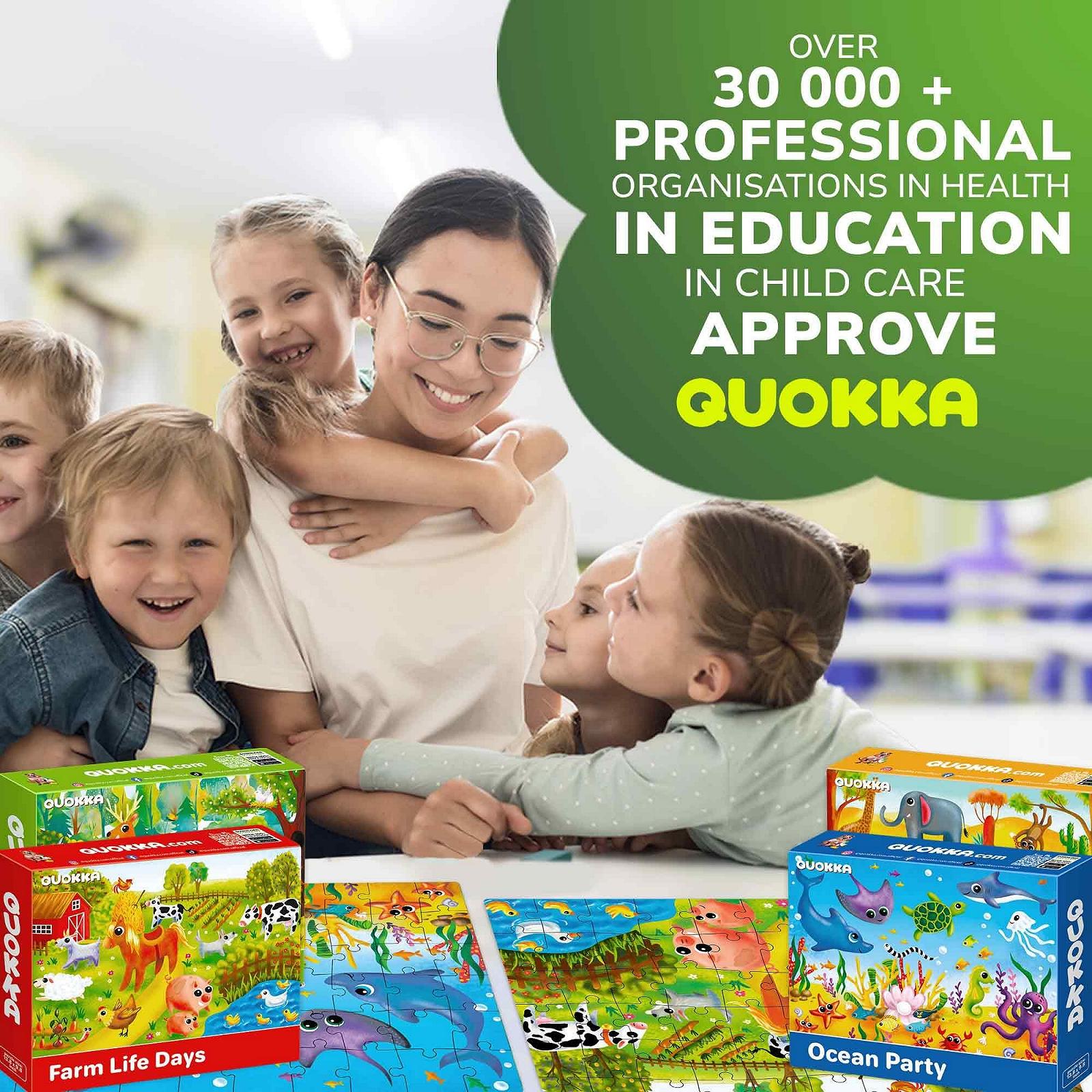 Пазл в рамке QUOKKA 4 x 60 элементов 13.8 x 9.8 дюймов, фото №7 Пазл в рамке QUOKKA 4 x 60 элементов 13.8 x 9.8 дюймов, фото №7