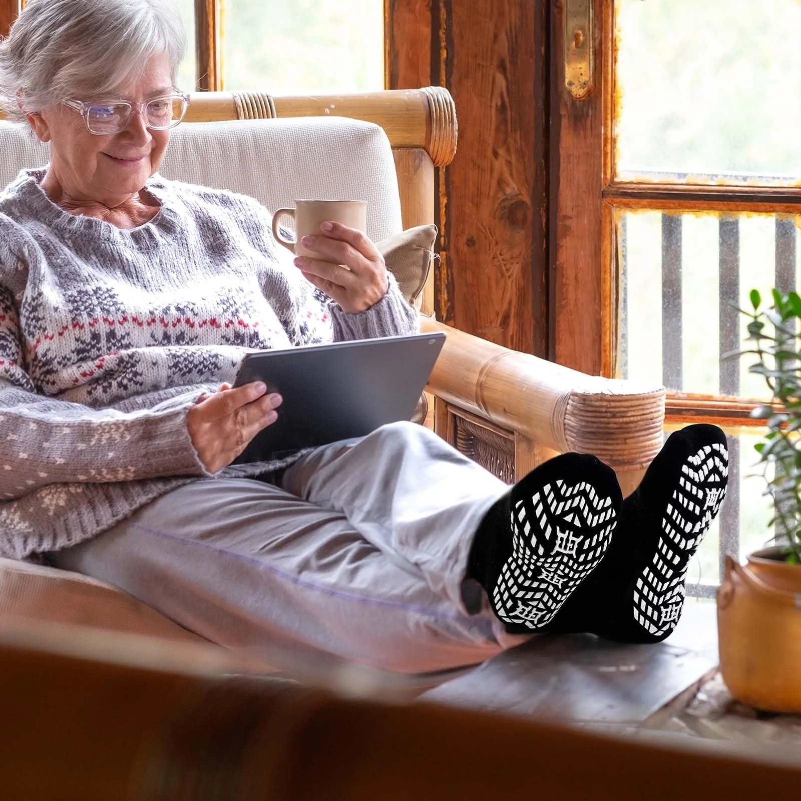 Носки ZAKASA Stopper Женские Нескользящие Носки, фото №6