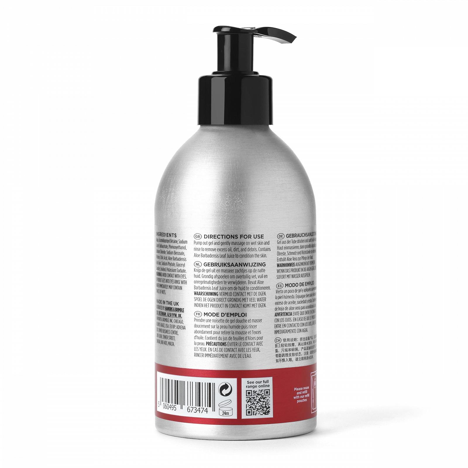 Гель для душу Hawkins & Brimble Energising Body Wash Eco Refillable 300 мл, фото №2 Гель для душу Hawkins & Brimble Energising Body Wash Eco Refillable 300 мл, фото №2