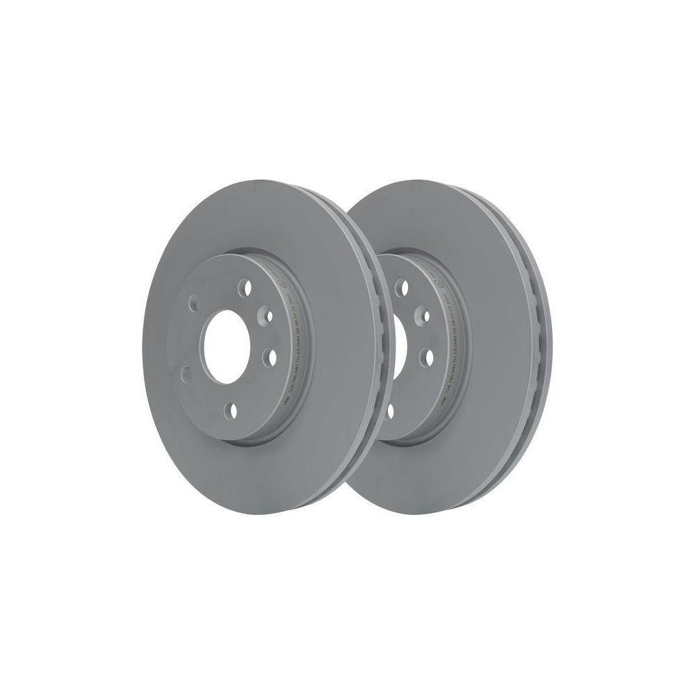 Гальмівний диск ATE 24.0126-0165.1 для OPEL VAUXHALL CHEVROLET передній міст, фото №2