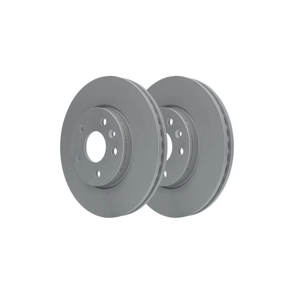 Гальмівний диск ATE 24.0126-0165.1 для OPEL VAUXHALL CHEVROLET передня вісь, фото №2