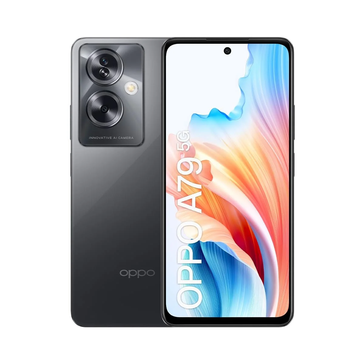 Смартфон oppo A79 5G 8/256 ГБ Dual SIM Mystery Black, фото №1