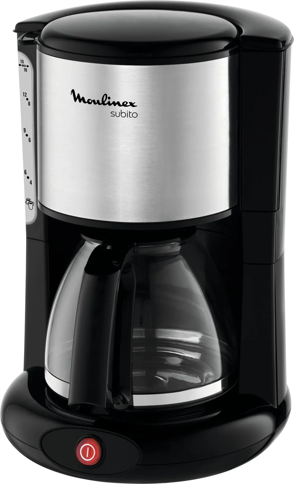 Кофеварка Moulinex FG3608 Stainless Steel/Black, фото №1