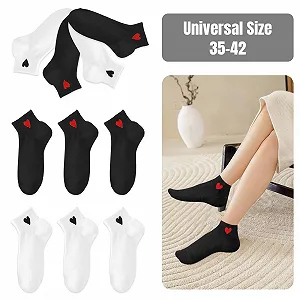 Женские носки Много пар носков Женские повседневные носки Спортивные носки Домашние носки Теннисные носки Дышащие Черные Белые Спортивные носки Хлопковые носки для мужчин и женщин 35-42 synthetic.ua - Фото 1