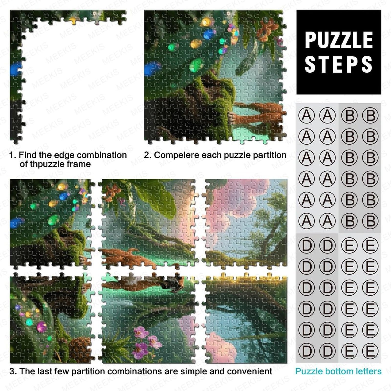 Пазл Boxer Dog Tropical Jungle 1000 деталей 70 x 50 cm, фото №5 Пазл Boxer Dog Tropical Jungle 1000 деталей 70 x 50 cm, фото №5