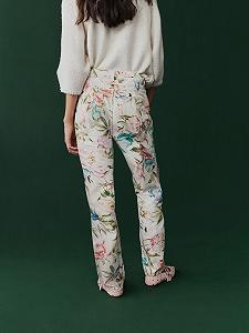 Женские джинсовые штаны MAVI SUZIE Colourful Flower Stretch - 30 synthetic.ua - Фото 1