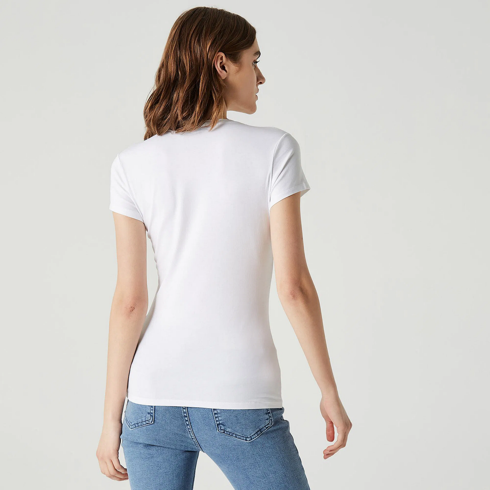 Футболка жіноча Lacoste   TF221414B L, фото №2