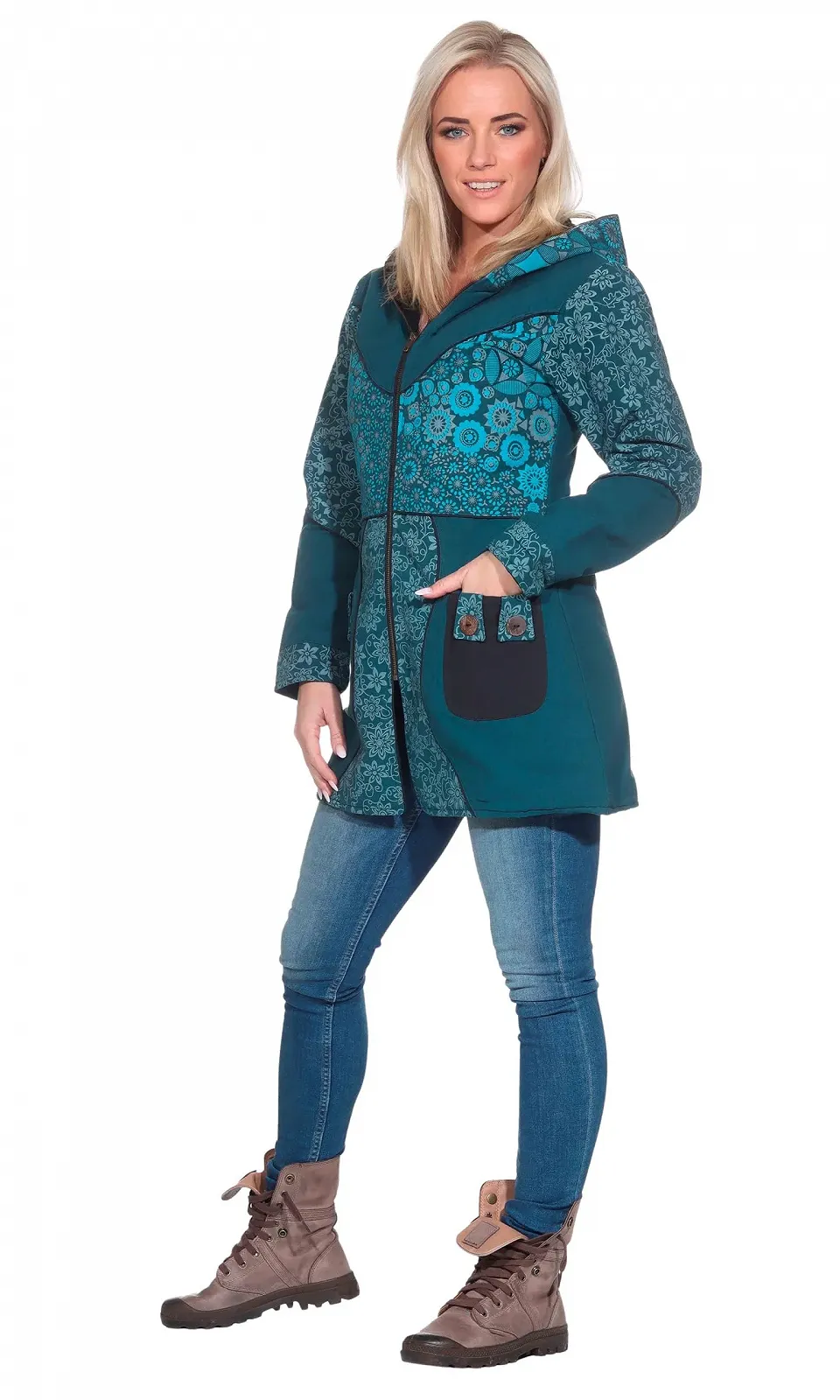 Женская Куртка с капюшоном Kunst und Magie, фото №5