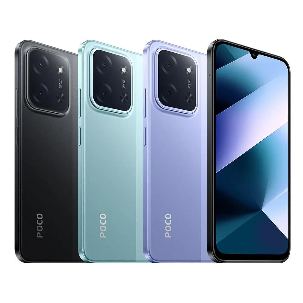 Смартфон XIAOMI Poco C85 8+256GB, 6.9 дюймов 120Hz дисплей MediaTek Helio G81-Ultra Octa-Core, 50MP AI двойная камера, 6000mAh, Черный, фото №6