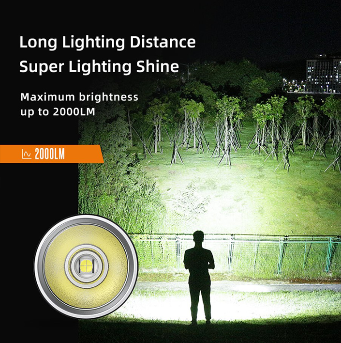 Фонарик ручний акумулятор D18 SuperFire 3350 Lumen IP44, фото №8 Фонарик ручний акумулятор D18 SuperFire 3350 Lumen IP44, фото №8