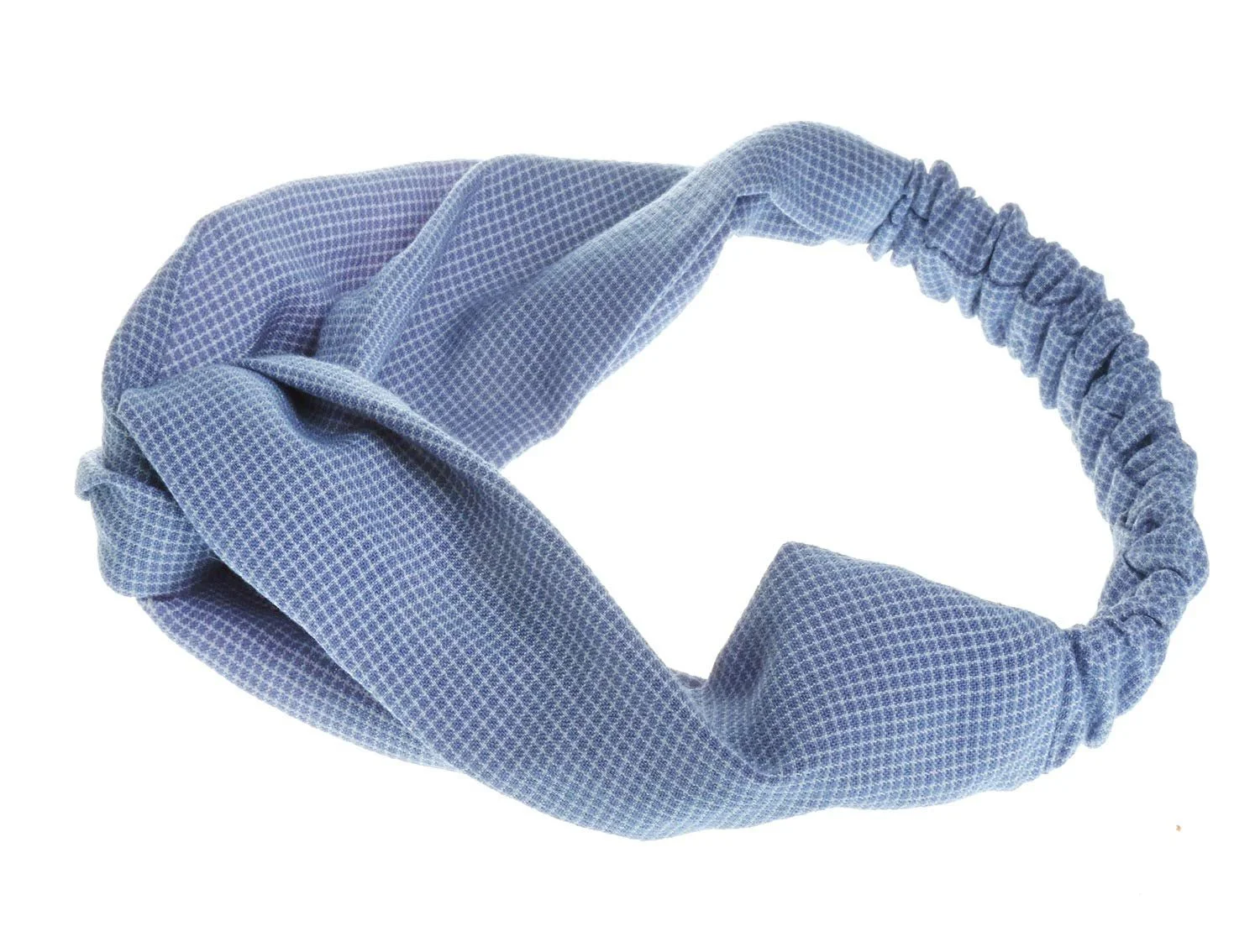 Пов'язка на голову для йоги axy HB5a Синьо-біла в клітинку, фото №3 Пов'язка на голову для йоги axy HB5a Синьо-біла в клітинку, фото №3
