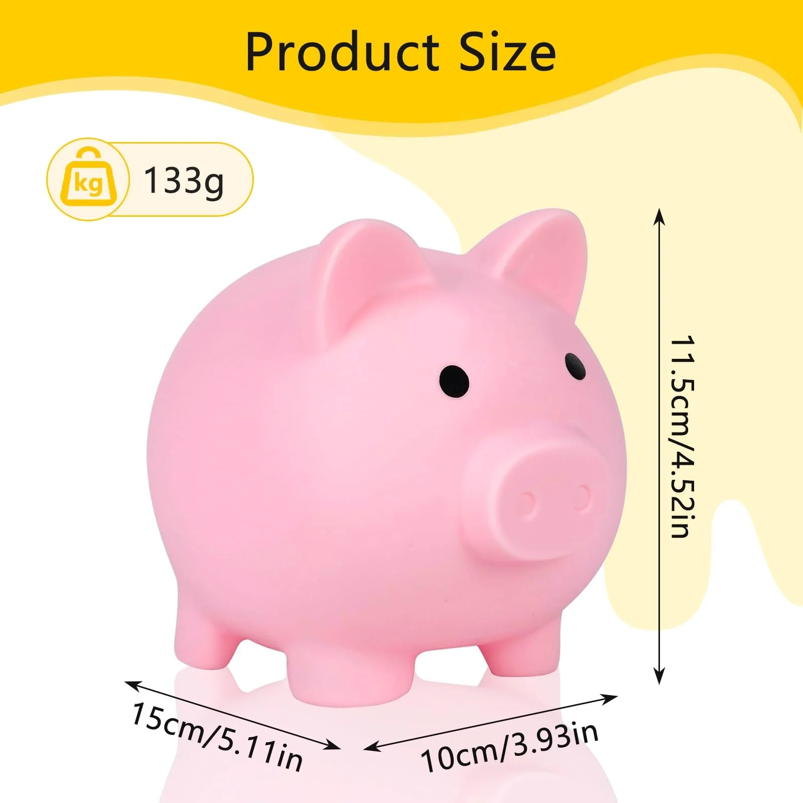 Скарбничка L&W Luck Свинка Небитка, фото №2