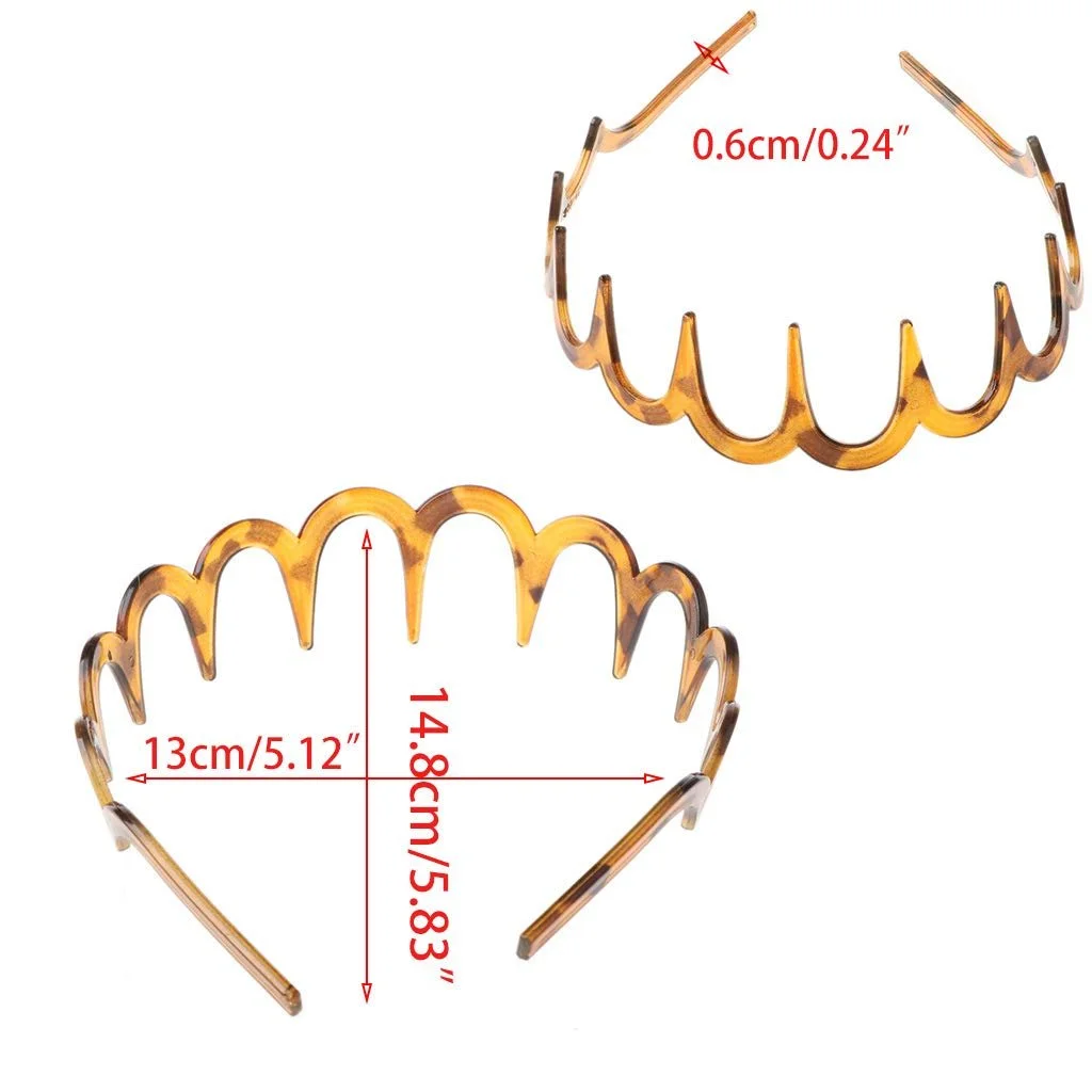 Обруч для волосся Жіночий, з довгими зубцями, фото №2